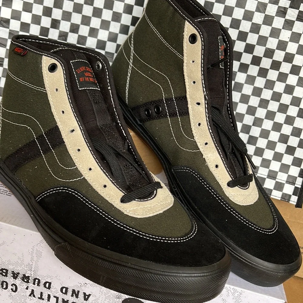 Vans Crockett High Forest/Black WMNS sneakers - Picture 8 of 16